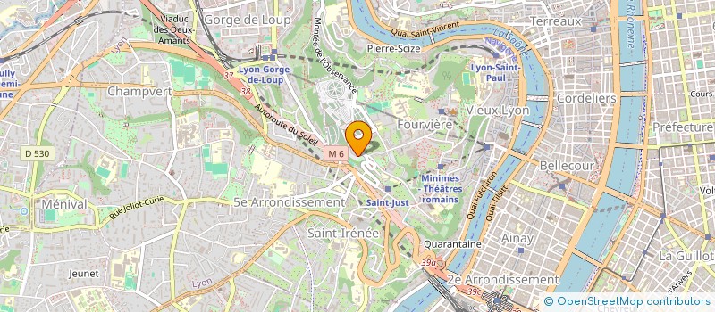 localisation de l'entreprise ACCOMPAGNEMENT SANTE ACTIONS ET PREVENTION  LYON