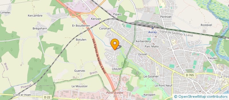 localisation de l'entreprise ACCOMPAGNEMENT & SERVICES KLEIN  BRECH