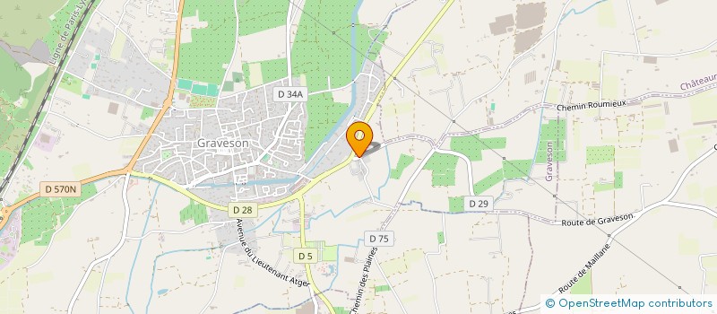 localisation de l'entreprise ACCOMPAGNEMENT SOUTIEN ET EXPERTISE  GRAVESON