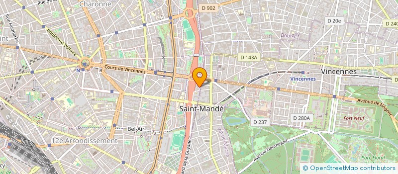 localisation de l'entreprise ACCOMPAGNEMENT TRAVAIL ET PROGRES SCOLAIRE - ATP SCOLAIRE  PARIS