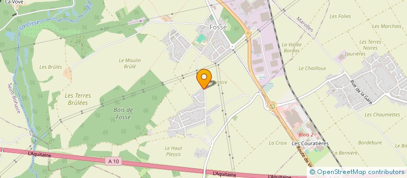 localisation de l'entreprise ACCOMPAGNEMENTS ET VISIONS  FOSSE