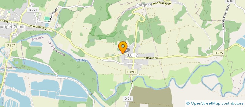 localisation de l'entreprise ACCOMPAGNER DIFFEREMMENT L'AUTISME ET LE HANDICAP  UILLY