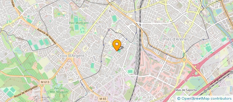 localisation de l'entreprise ACCOMPAGNER ECOUTER VALORISER EPANOUIR à MONTPELLIER