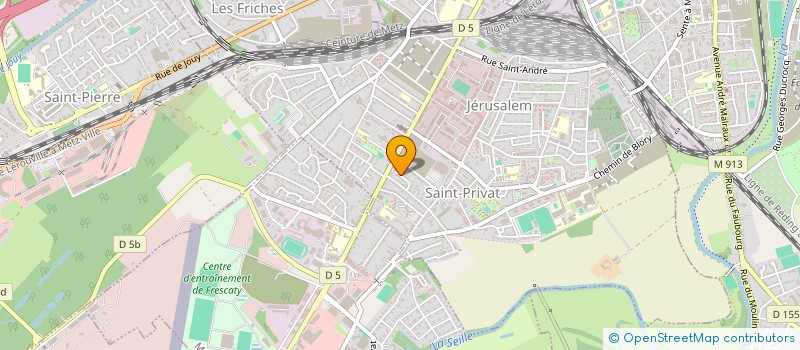 localisation de l'entreprise ACCOMPAGNER LE DEVELOPPEMENT ENCOURAGER LES INITIATIVES DES ASSOCIATIONS à MONTIGNY-LES-METZ
