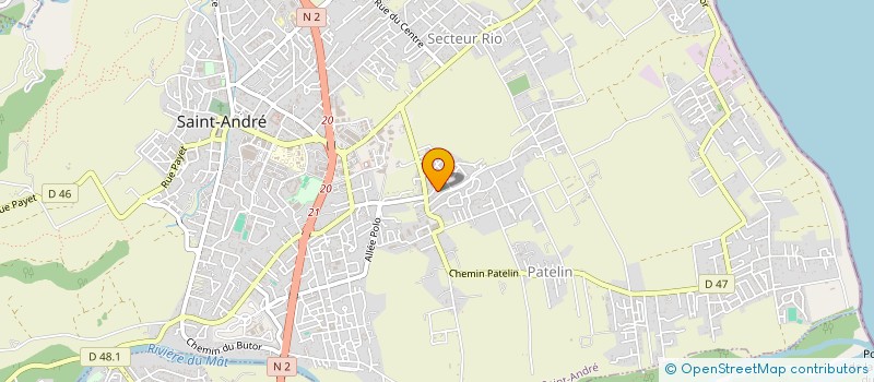 localisation de l'entreprise ACCOMPAGNER-MODULER-INFORMER-EDUQUER-SOCIALISER à SAINT-ANDRE