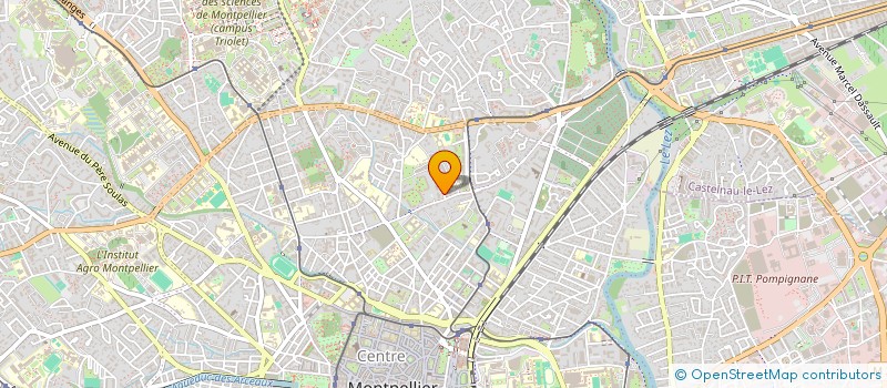 localisation de l'entreprise ACCOMPAGNER PARTAGER INNOVER ENSEMBLE à MONTPELLIER