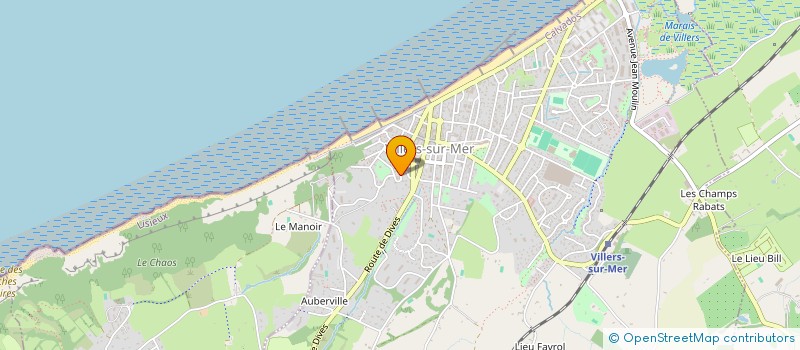 localisation de l'entreprise ACCOMPAGNON'AGE à VILLERS-SUR-MER