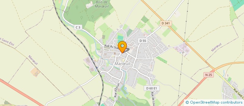 localisation de l'entreprise ACCOMPLYSSE  SAINT-QUENTIN