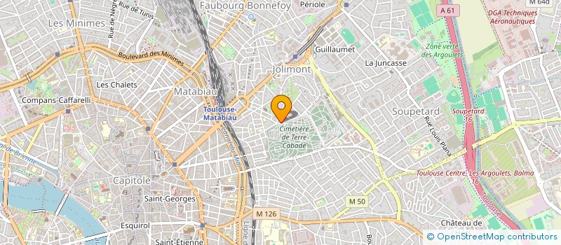 localisation de l'entreprise ACCONT à TOULOUSE
