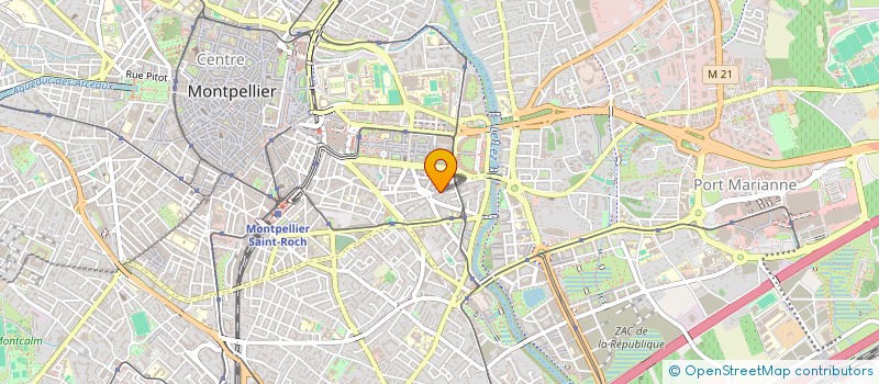 localisation de l'entreprise ACCORB à MONTPELLIER