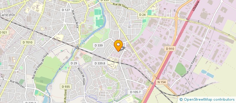 localisation de l'entreprise ACCORD 33 à CHARTRES