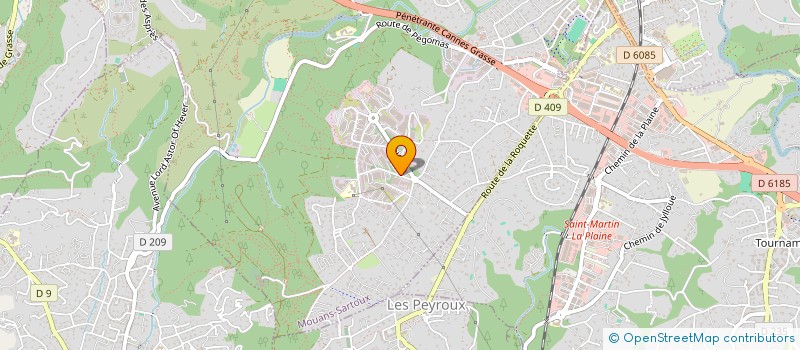 localisation de l'entreprise ACCORD à MOUANS-SARTOUX