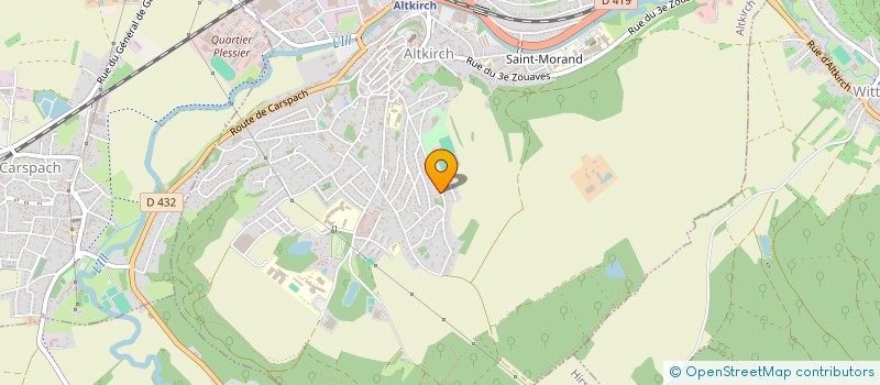 localisation de l'entreprise ACCORD  GERARDMER