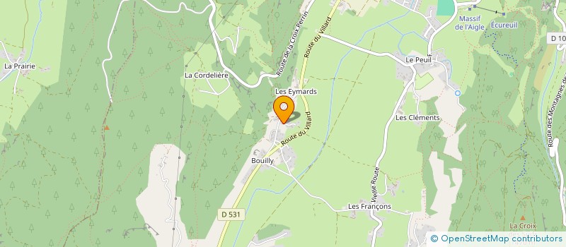 localisation de l'entreprise ACCORD  LANS-EN-VERCORS