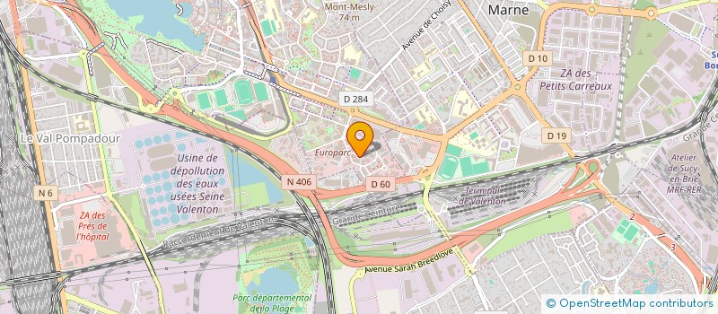 localisation de l'entreprise ACCORD AMBULANCES  CRETEIL