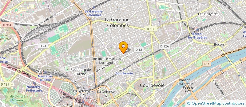 localisation de l'entreprise ACCORD AMIABLE à COURBEVOIE