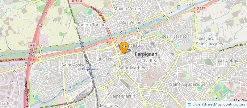 localisation de l'entreprise ACCORD-CREDIT.FR à PERPIGNAN