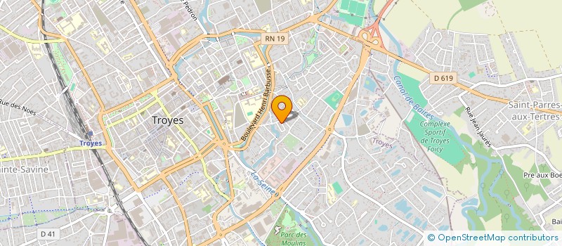 localisation de l'entreprise ACCORD DES NOUS à TROYES