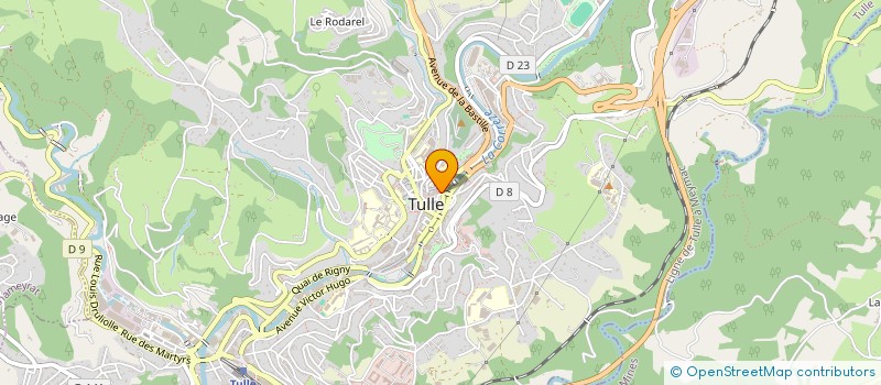 localisation de l'entreprise ACCORD DES SENS à TULLE