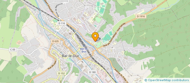 localisation de l'entreprise ACCORD & DEVELOPPEMENT à BAR-LE-DUC