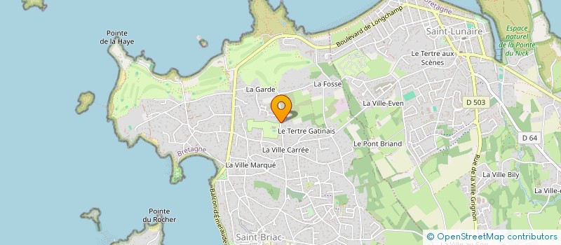 localisation de l'entreprise ACCORD EMERAUDE  SAINT-BRIAC-SUR-MER