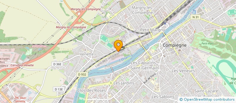 localisation de l'entreprise ACCORD ENCHERES  VENETTE