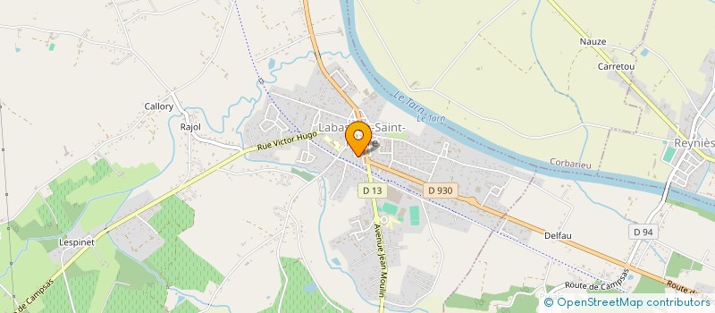localisation de l'entreprise ACCORD ENERGIE à LABASTIDE-SAINT-PIERRE