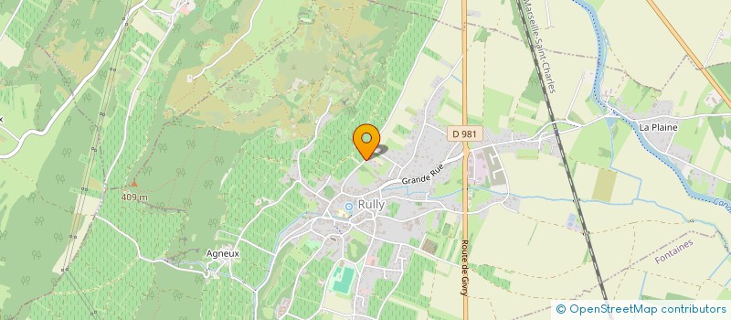 localisation de l'entreprise ACCORD HABITAT  RULLY