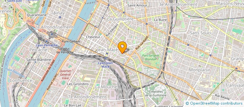 localisation de l'entreprise ACCORD IMAGE  LYON