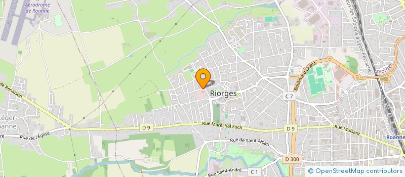 localisation de l'entreprise ACCORD LOGISTIC à RIORGES