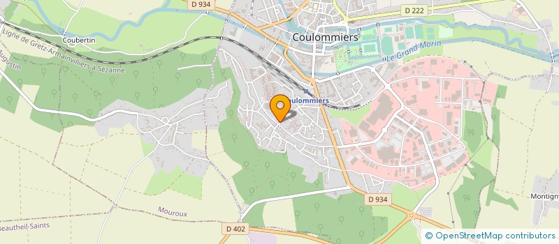 localisation de l'entreprise ACCORD MECANIQUE AUTO A.M.A à COULOMMIERS