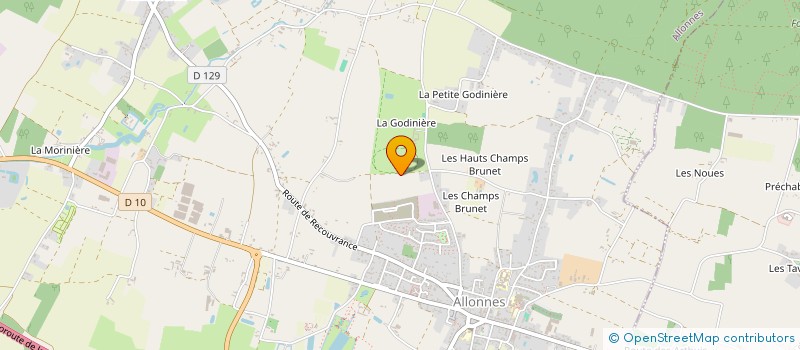 localisation de l'entreprise ACCORD PIANO SERVICES  ALLONNES