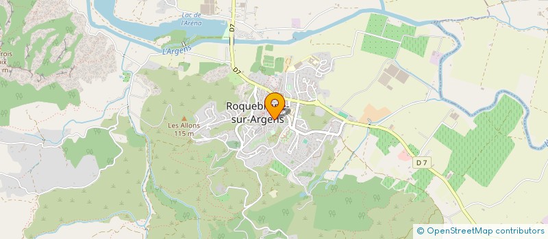 localisation de l'entreprise ACCORD PISCINES à ROQUEBRUNE-SUR-ARGENS