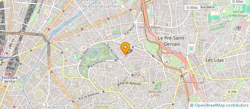 localisation de l'entreprise ACCORDAGES  PARIS