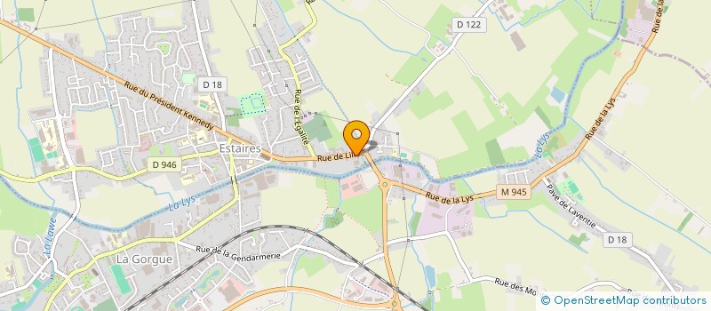 localisation de l'entreprise ACCORDEON CLUB ESTAIROIS  MERVILLE