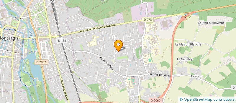 localisation de l'entreprise ACCORDEON PRESTIGE  AMILLY