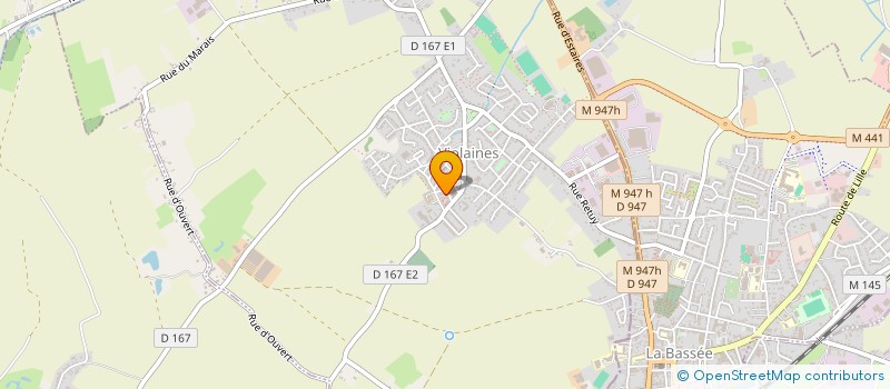 localisation de l'entreprise ACCORDEONISTES VIOLAINOIS à HAISNES