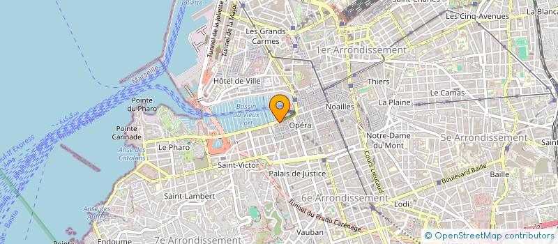 localisation de l'entreprise ACCORDIA AVOCATS  MARSEILLE