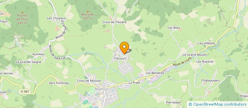 localisation de l'entreprise ACCORDINOVA à MATOUR