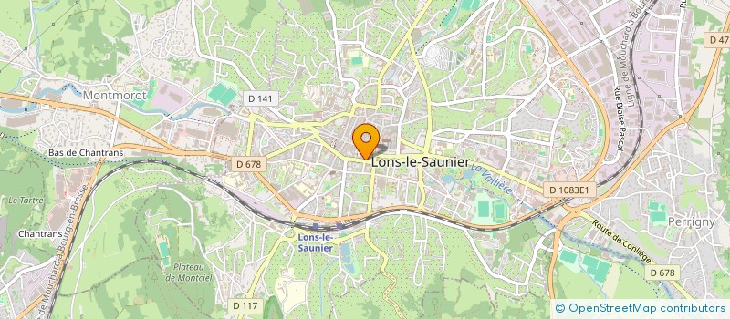 localisation de l'entreprise ACCORDS DE JURA à LONS-LE-SAUNIER