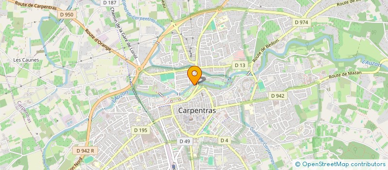 localisation de l'entreprise ACCORDS DE VAUCLUSE à CARPENTRAS