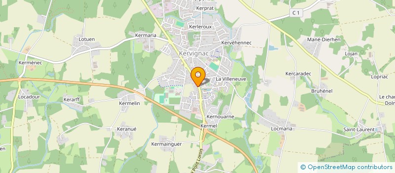localisation de l'entreprise ACCORDS ET A CORDES à KERVIGNAC