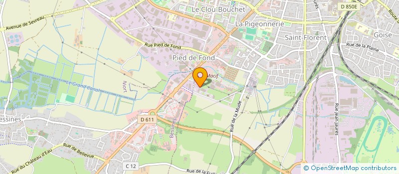 localisation de l'entreprise ACCORDS HABITAT à NIORT