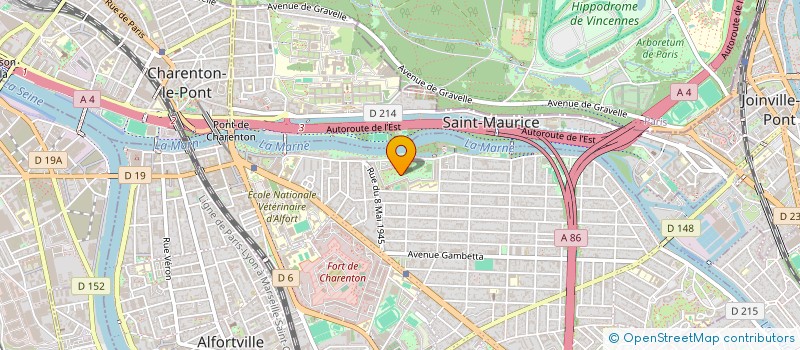 localisation de l'entreprise ACCORDS INFINIS  MAISONS-ALFORT