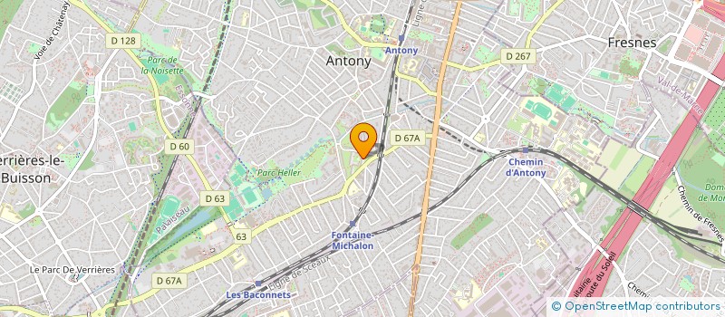 localisation de l'entreprise ACCORDS PERDUS à ANTONY