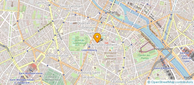 localisation de l'entreprise ACCORE BOIS à PARIS