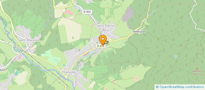 localisation de l'entreprise ACCORHIS  THANVILLE