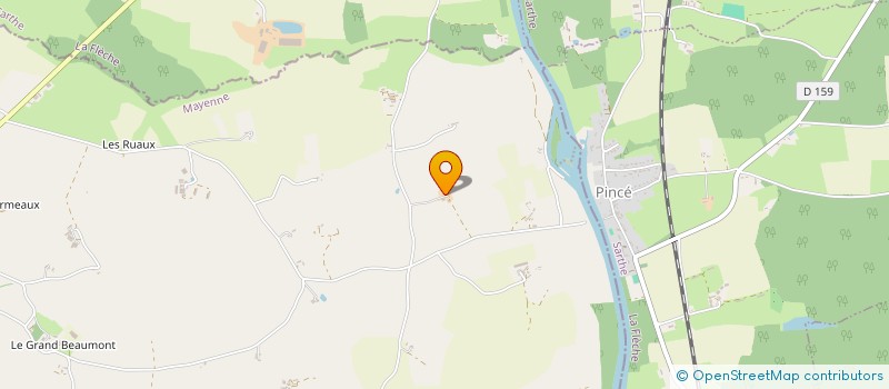 localisation de l'entreprise ACCOTANTES  SAINT-DENIS-D ANJOU