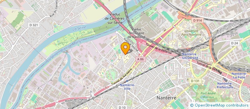 localisation de l'entreprise ACCOTELINFO à CLAMART
