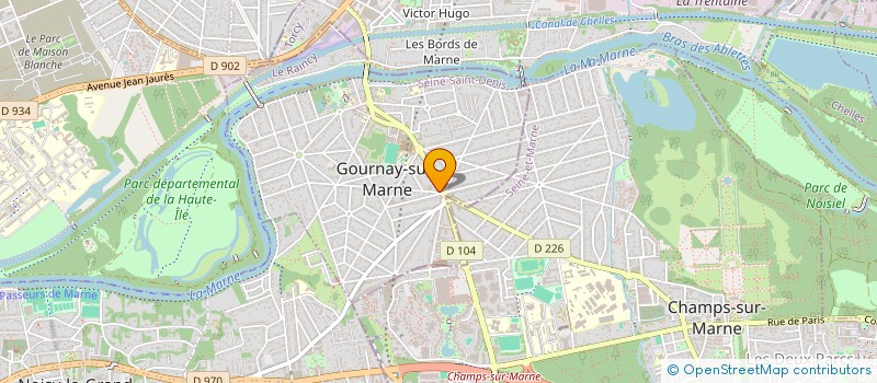 localisation de l'entreprise ACCOUNTANCY SIMPLY  ROISSY-EN-BRIE